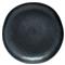 Livia Modern Classic Matte Black Stoneware Dinner Plate - Set of 4|Kathy Kuo Home