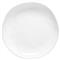 Livia Modern Classic White Stoneware Dinner Plate - Set of 4|Kathy Kuo Home