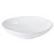 Livia Modern Classic White Stoneware Pasta Bowl - Set of 4|Kathy Kuo Home