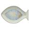 Dori Coastal Beach Beige Stoneware Seabream Serving Platter - 12&#39;&#39;|Kathy Kuo Home