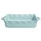 Cook &amp; Host Modern Blue Stoneware Rectangular Baking Dish|Kathy Kuo Home