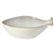 Dori Coastal Beach Beige Stoneware Seabream Bowl|Kathy Kuo Home
