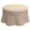 Terese Coastal Beach Natural Handwoven Rattan Round Coffee Table|Kathy Kuo Home