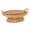 Tara Coastal Beach Natural Handwoven Rattan Decorative Bowl|Kathy Kuo Home