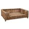 Tara Coastal Beach Natural Handwoven Rattan Dog Bed