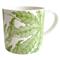 Freya French Country White Porcelain Green Floral Mug|Kathy Kuo Home