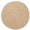 Emmy Coastal Beach Natural Crochet Round Placemat - Set of 4|Kathy Kuo Home