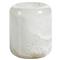 Fia Modern Classic White Solid Alabaster Candleholder - Extra Large|Kathy Kuo Home