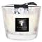 Baobab Collection White Pearls Modern Classic Glass Scented Candle - Small|Kathy Kuo Home