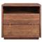 Atlas Rustic Lodge Brown Acacia Wood 1 Drawer Nightstand|Kathy Kuo Home