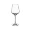 La Divina Modern Clear Crystal White Wine Glass - Set of 4|Kathy Kuo Home