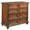 17th Century French Country Bordeaux Brown Wood Dresser|Kathy Kuo Home