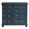 17th Century French Country Navy Blue Oak Dresser|Kathy Kuo Home