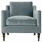 Madeline Slate Blue Chair|Kathy Kuo Home