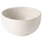 Pacifica Modern Classic Vanilla Stoneware Fruit Bowl|Kathy Kuo Home