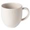 Pacifica Modern Classic Vanilla Stoneware Coffee Mug|Kathy Kuo Home