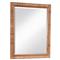 Kalea Coastal Beach Brown Woven Rattan Dresser Mirror|Kathy Kuo Home
