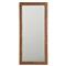 Bennett Coastal Beach Natural Woven Water Hyacinth Rectangular Floor Mirror|Kathy Kuo Home