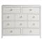 Bennett French Country White Oak Dresser|Kathy Kuo Home
