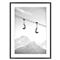 Baltie Modern Classic Grey Ski Black Frame Photograph 1 - 41x30|Kathy Kuo Home