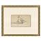 Marina Coastal Beach Beige Seascape Gold Frame Illustration 5 - 12x15|Kathy Kuo Home
