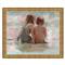 Viola French Country Sisters Love Gold Frame Painting - 15x18|Kathy Kuo Home