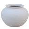 Shiloh French Country Natural White Paper Mache Pot|Kathy Kuo Home