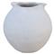 Shire French Country Natural White Paper Mache Pot|Kathy Kuo Home
