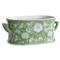 Nolan French Country Green Porcelain Lotus Planter|Kathy Kuo Home