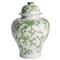 Nolan French Country White Porcelain Lidded Ginger Jar|Kathy Kuo Home