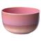 Perlemor Coastal Beach Coral Pink Porcelain Serving Bowl|Kathy Kuo Home