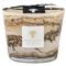 Baobab Collection Sand Siloli Industrial Beige Glass Scented Candle - Small|Kathy Kuo Home