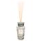 Baobab Collection Sand Atacama Grey Glass Natural Rattan Totem Diffuser - Small|Kathy Kuo Home