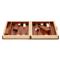 Pigeon and Poodle Hanford Natural Woven Raffia Backgammon Game Set - Small|Kathy Kuo Home