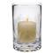 Simon Pearce Ascutney Engraved Fern Modern Classic Glass Hurricane Candleholder|Kathy Kuo Home