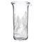 Simon Pearce Ascutney Engraved Fern Modern Classic Glass Bar Pitcher|Kathy Kuo Home