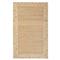Fineas Coastal Beach Natural Patterned Jute Rug - 3&#39;6&quot;x5&#39;6&quot;|Kathy Kuo Home
