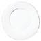 Lastra Modern Classic White Stoneware European Dinner Plate|Kathy Kuo Home