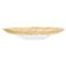 Rufolo Modern Classic Gold Glass Shallow Bowl|Kathy Kuo Home