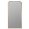 Lucille Hollywood Regency Modern Gold Metal Wall Mirror|Kathy Kuo Home