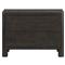 Slade Rustic Lodge Smoked Black Oak Nightstand|Kathy Kuo Home