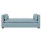 Olivia Eggshell Blue Performance Daybed|Kathy Kuo Home