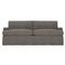 Claudie Truffle Performance Slipcovered Sofa - 86&quot;|Kathy Kuo Home