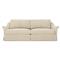 Amelie Warm Oatmeal Sofa - 92&quot;|Kathy Kuo Home