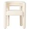 Claire Modern Classic Cream Performance Dining Arm Chair|Kathy Kuo Home