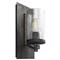 Visual Comfort Studio Angelo Rustic Distressed Weathered Oak Slate Grey Sconce|Kathy Kuo Home