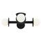 Visual Comfort Studio Nodes Mid Century Midnight Black Semi Flush Mount|Kathy Kuo Home