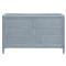 Kalea Coastal Beach Blue Woven Rattan Double Dresser|Kathy Kuo Home