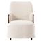 Brently Broadway Dune Linen Chair|Kathy Kuo Home