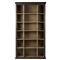 Alistair Smoked Black Bookcase|Kathy Kuo Home